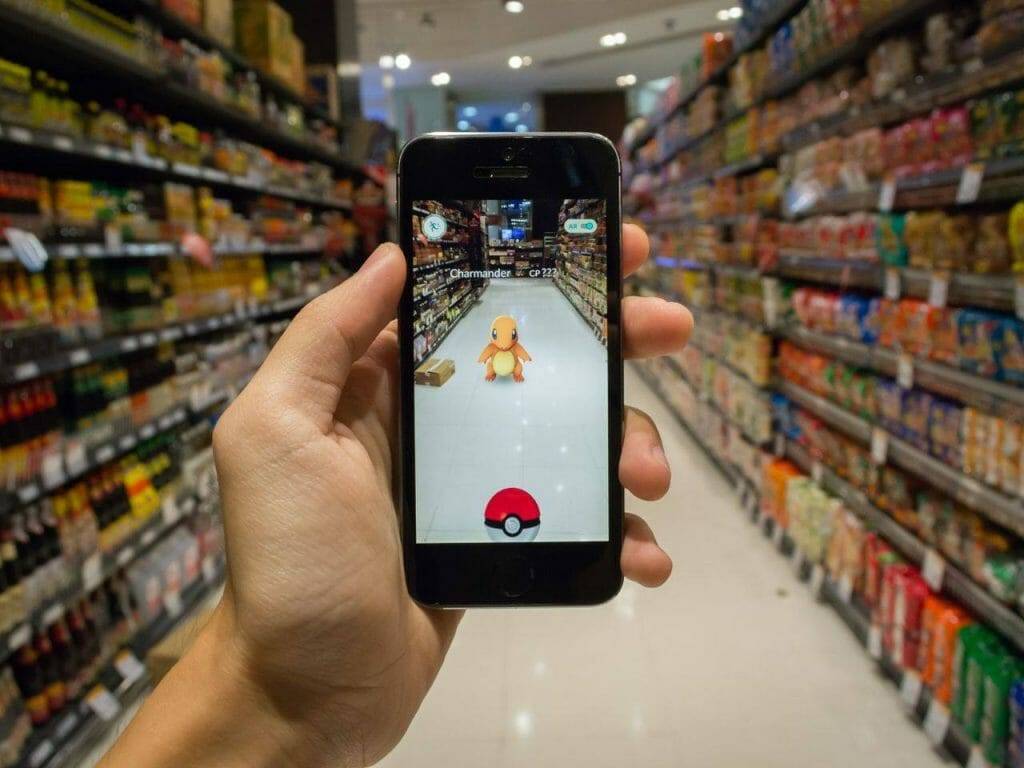 Photo of someone finding a Pokémon