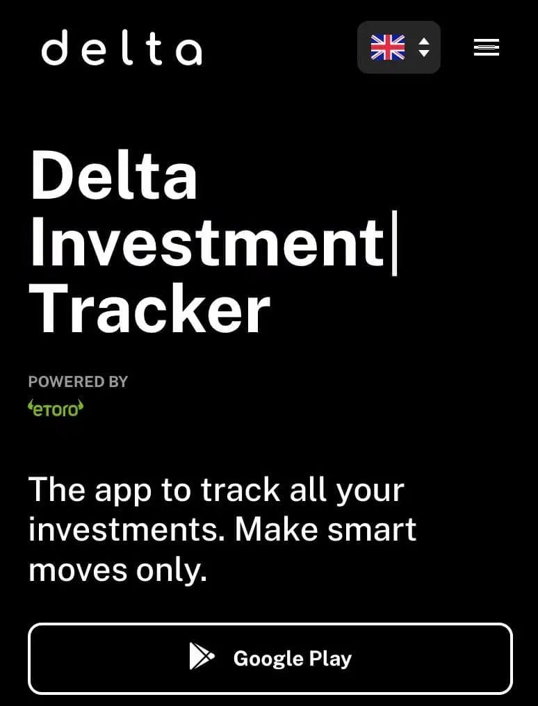 Delta crypto tracker
