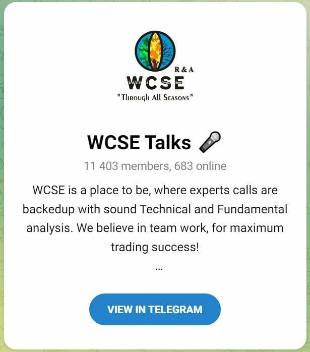 WCSE Talk Telegram Group