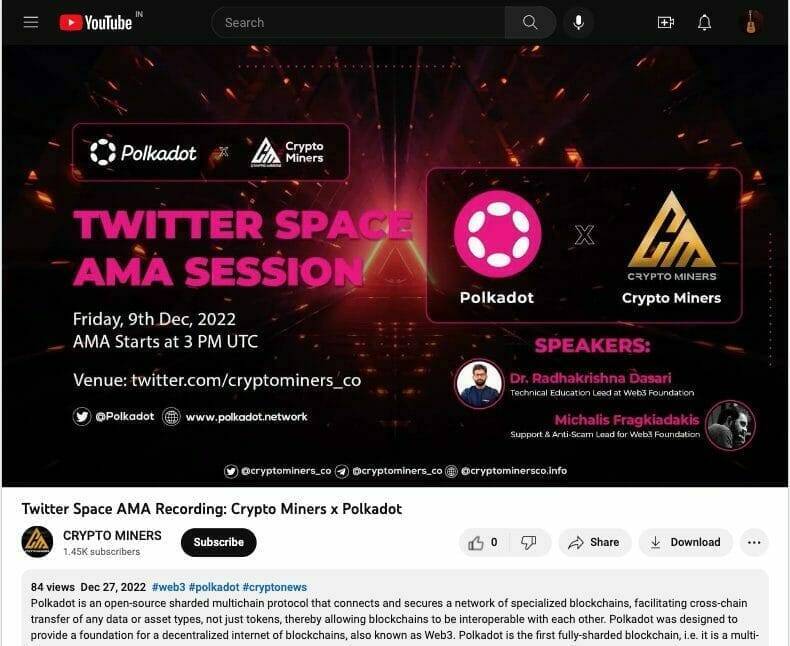 What is AMA crypto