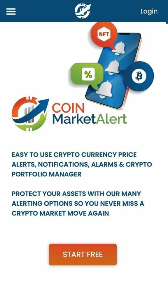 CoinMarket alert
