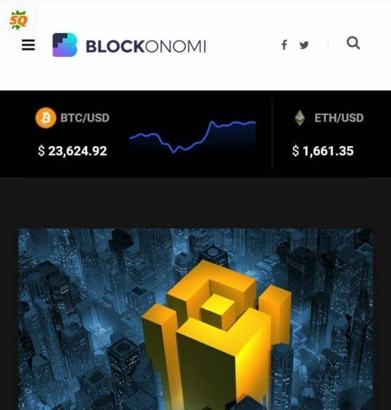 Blocknomi crypto news website