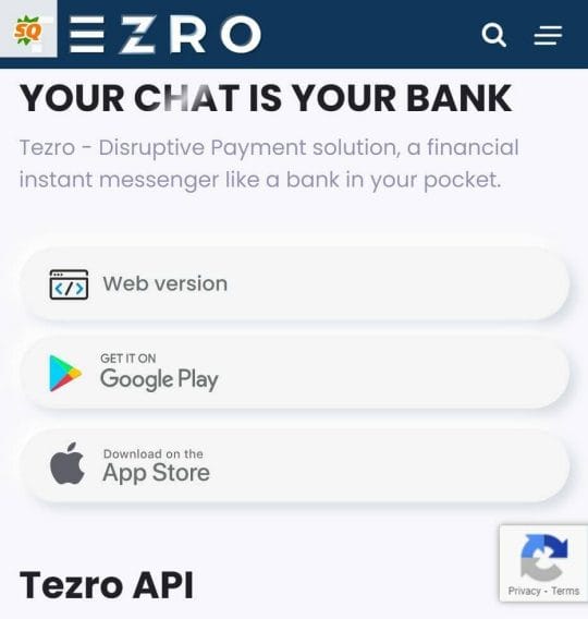 Tezro crypto news website