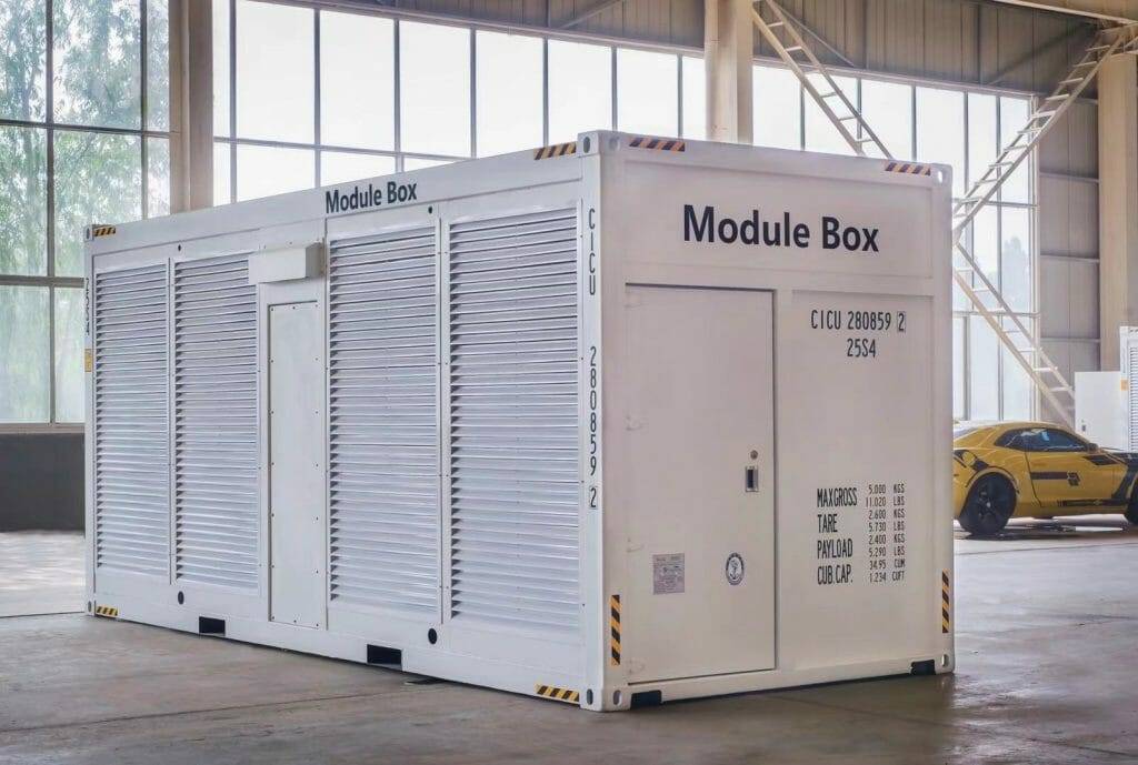 Module box btc mining container