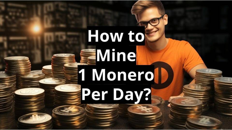 how to mine 1 monero per day
